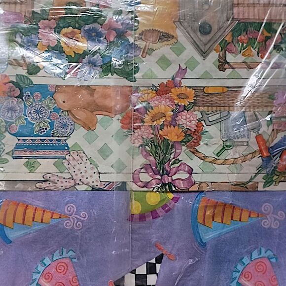 American Greetings Wrapping Paper Gift Wrap NEW Full Sheets 50 Sq Ft COLORFUL - Picture 10 of 16